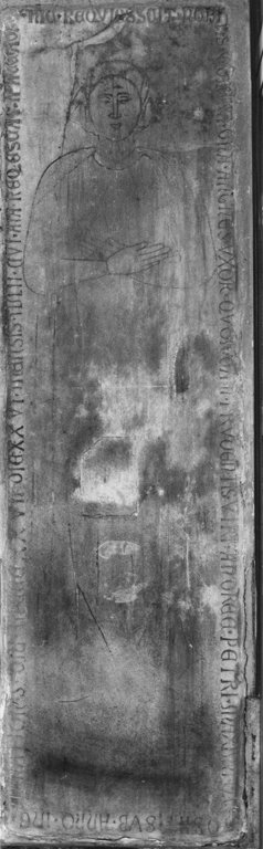 lapide tombale - ambito romano (sec. XIV)